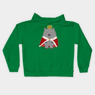 king animal schristmas Kids Hoodie